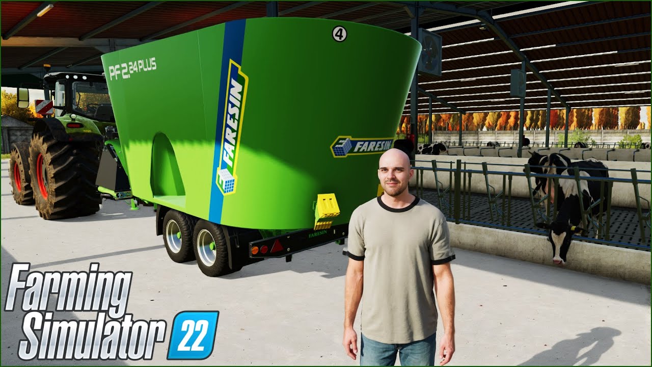 LE VACCHE E LA RAZIONE MISTA FACILE DA FARE - FS22 ITALIAN RICE ITA 2K60FPS