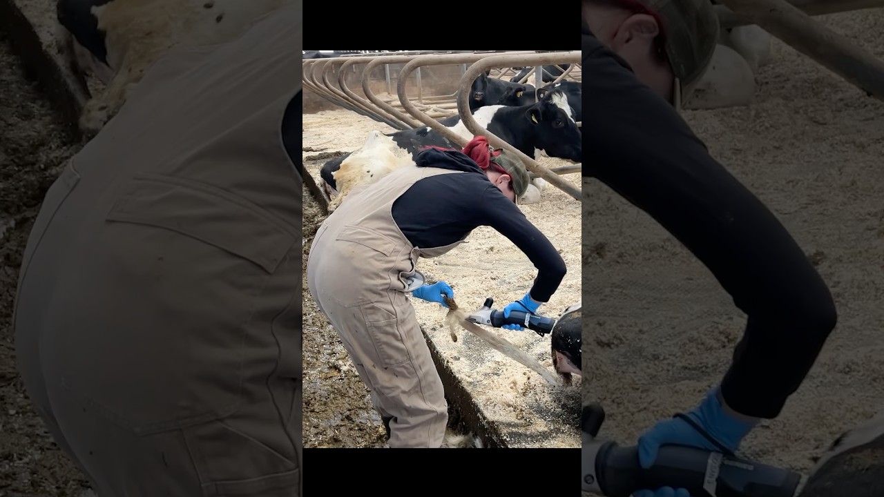 🐄💡 Farm Hygiene 101: How Tail Trimming Keeps Cows Clean & Boosts Milk