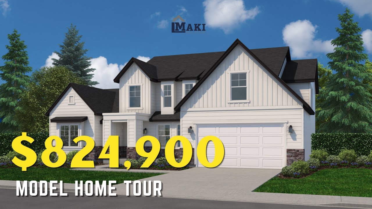 $824,900 stunning NEW construction in Salem, Utah!