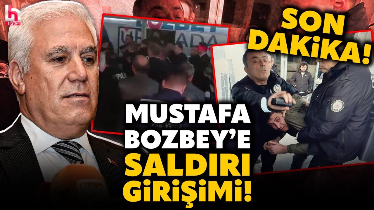 SON DAKİKA! Bursa B&uuml;y&uuml;kşehir Belediye Başkanı Mustafa Bozbey'e saldırı girişimi! İşte detaylar...