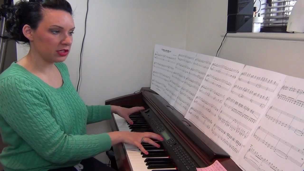 TUTORIAL: Exorcist - Tubular Bells on PIANO (Intermediate/Advanced)