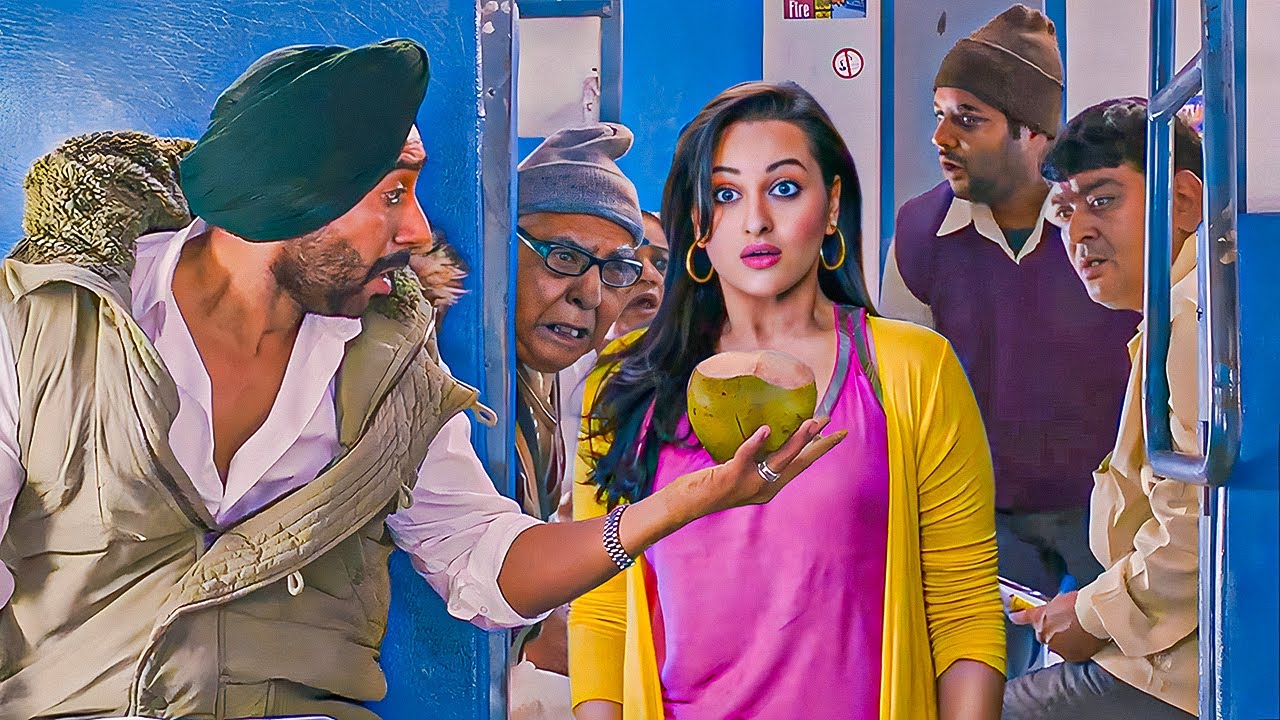 खिड़की से आया नारियल… और पाजी बन गए हीरो! | Ajay Devgan, Sonakshi Sinha | Son Of Sardaar Movie Scene