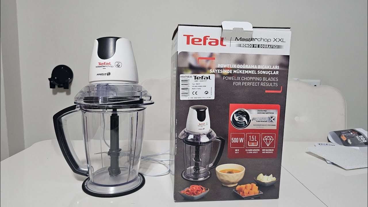TEFAL MASTERCHOP 4 BIÇAKLI RONDO DOĞRAYICI ÖZELLİKLERİ, KULLANIMI VE DEĞERLENDİRMESİ💥💥💥💯💯💯