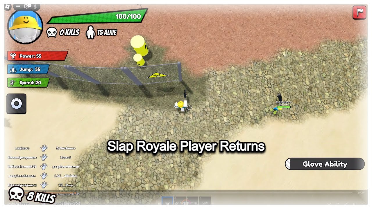 Retired Slap Royale Player Returns to Slap Royale Rework #1