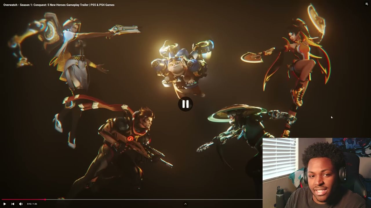 Overwatch New Characters Trailer Reaction