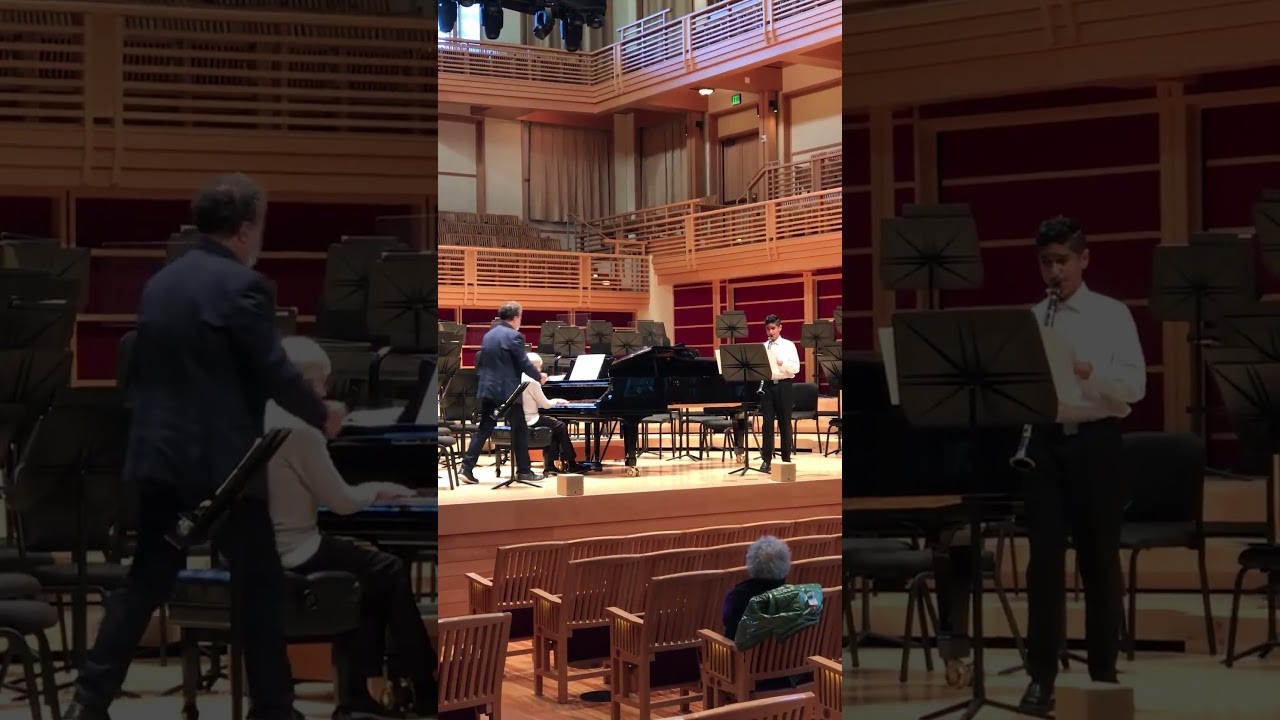 Kapil Clarinet masterclass with David Krakauer 2021