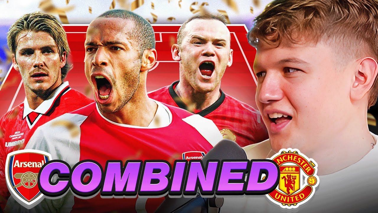 ALL TIME PREM MAN UNITED vs ARSENAL COMBINED XI!