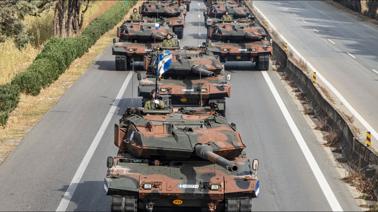 Θεσσαλονίκη Δοκιμαστική Παρέλαση 28ης Οκτωβρίου 2023 Μηχανοκίνητων Τμημάτων - Dyirida's Showcase