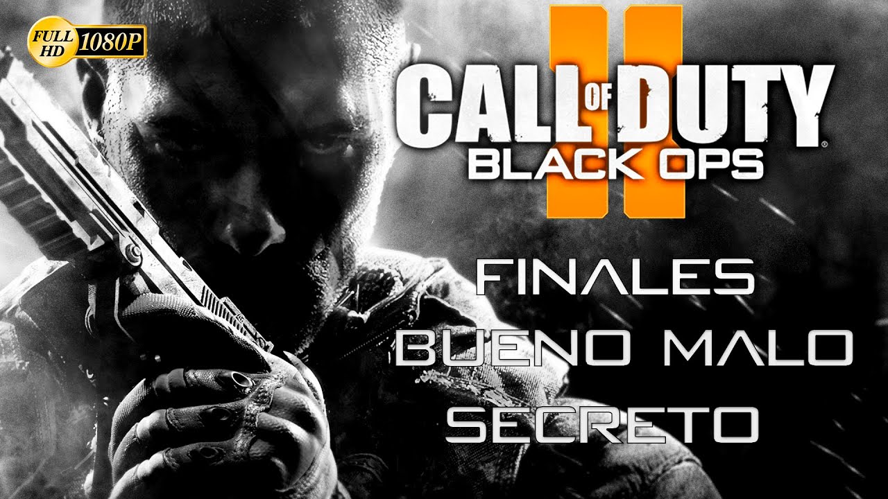 Call of Duty Black Ops 2 Final Bueno y Malo, Secreto - Todos los Finales en Español
