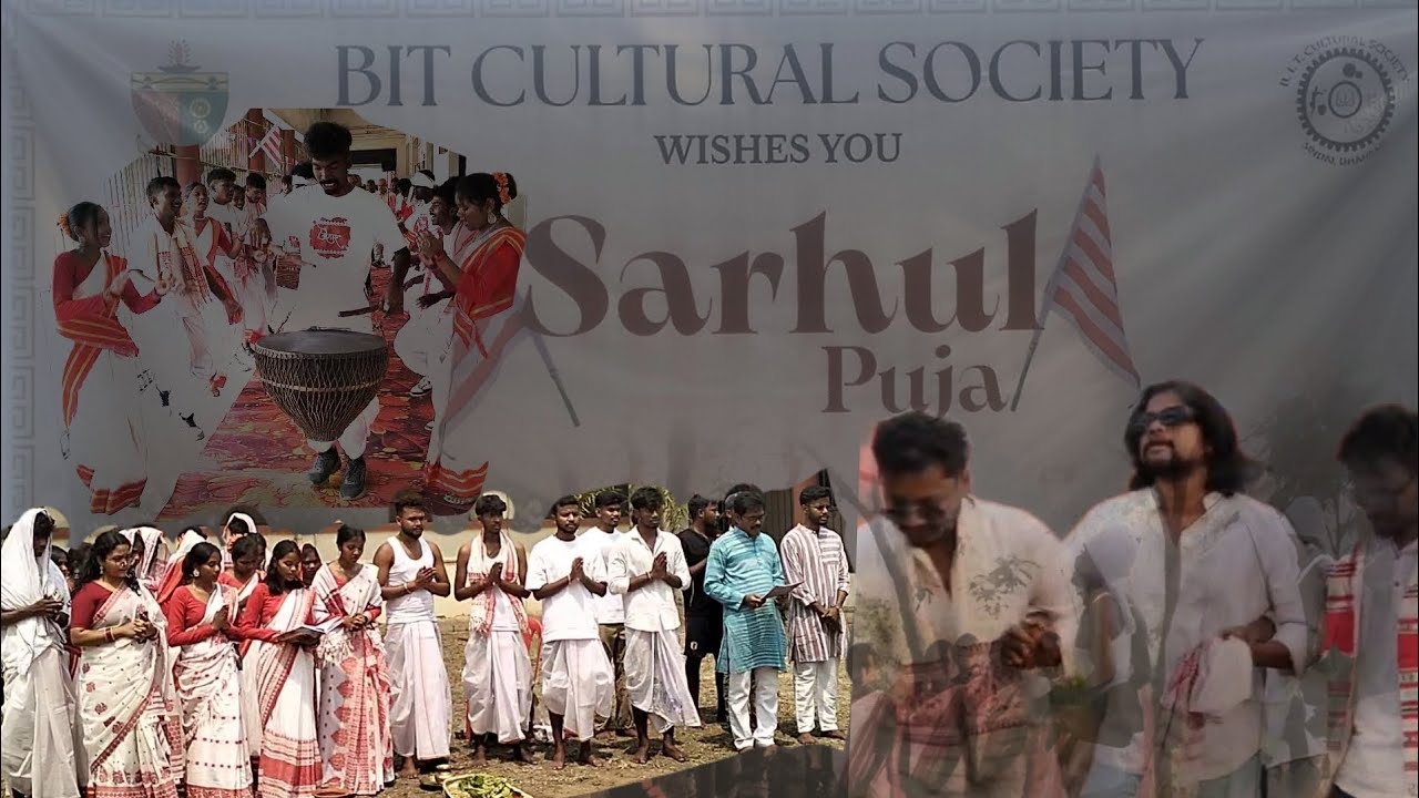 Sarhul Puja ✨ at BIT Sindri ll BIT Cultural Society ll 