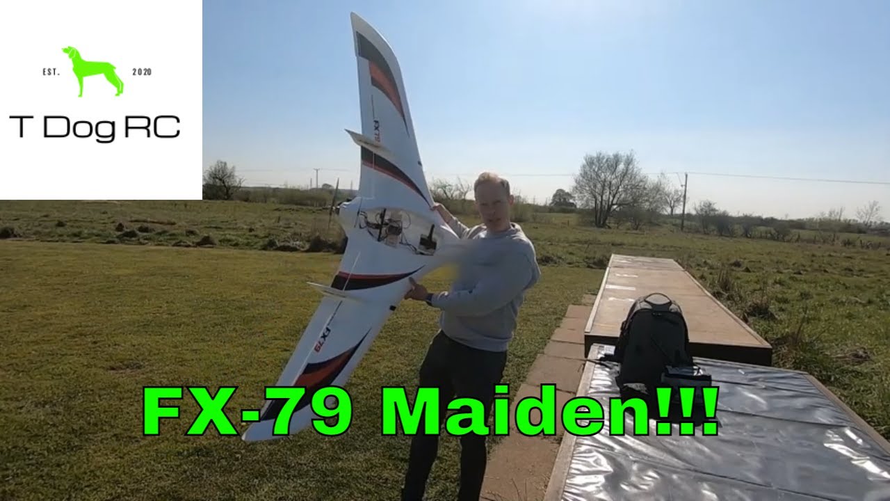 MASSIVE FPV WING MAIDEN FLIGHT!!! - Zeta FX79 Buffalo