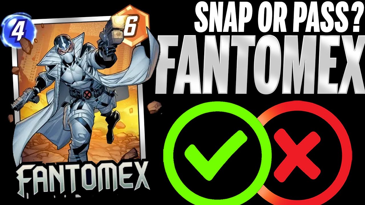 FANTOMEX 🧠🧠🧠 Подробности и правила | Сделать снимок или пропустить | Marvel Snap