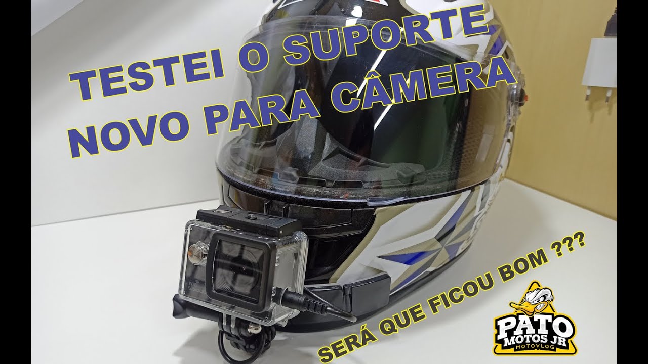 Testando o suporte de Câmera com a Sj5000X Elite SJCAM