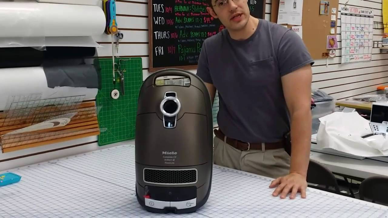 Miele Canister Vacuum Full Demo