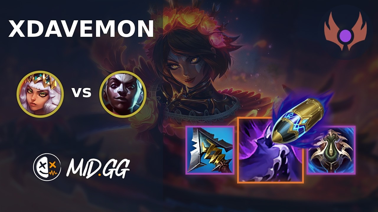 MID.GG: [ xDavemon ] Qiyana JUNGLE vs Ekko | NA MASTER | LOL Season 2026