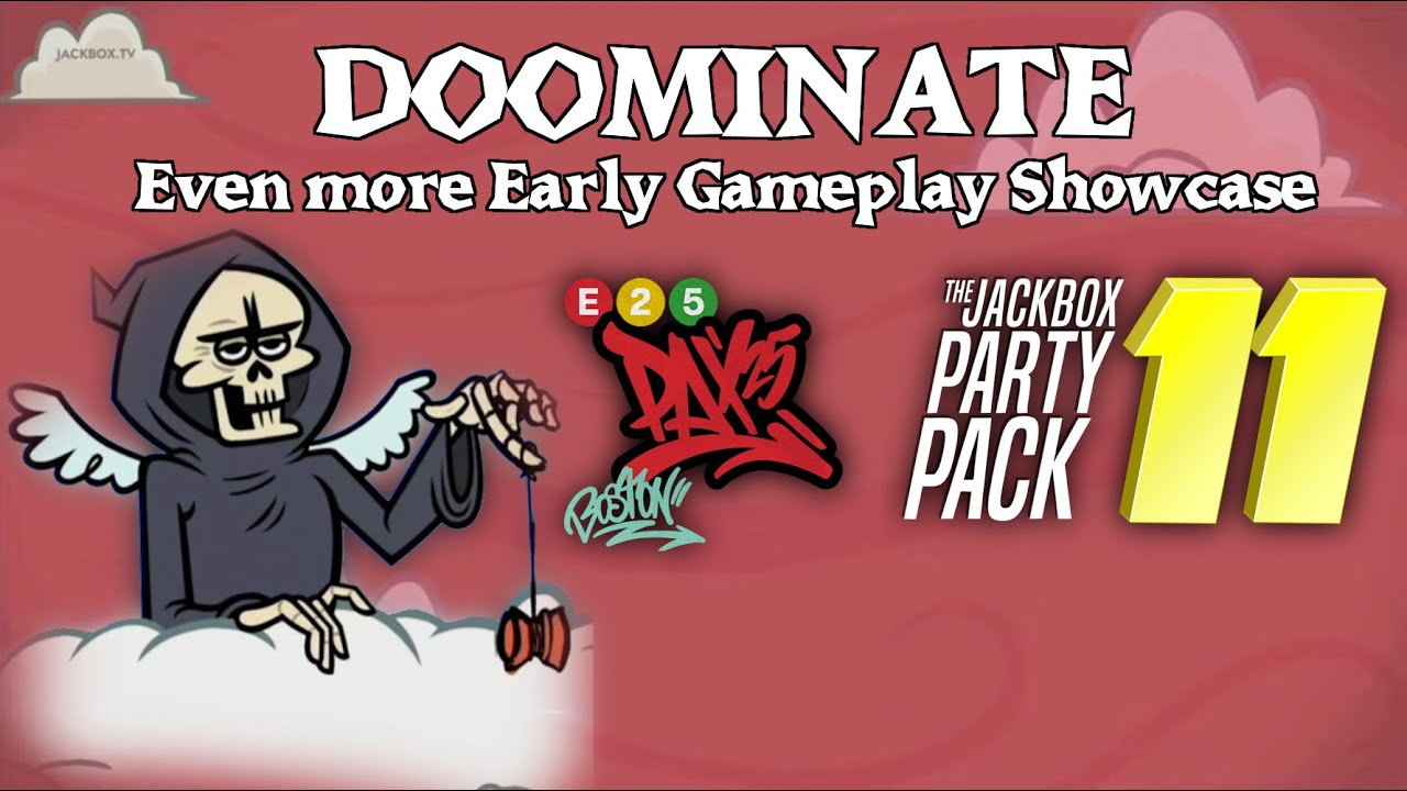 DOOMINATE - The Jackbox Party Pack 11 (MORE Gameplay Showcase by Pax East 2025)