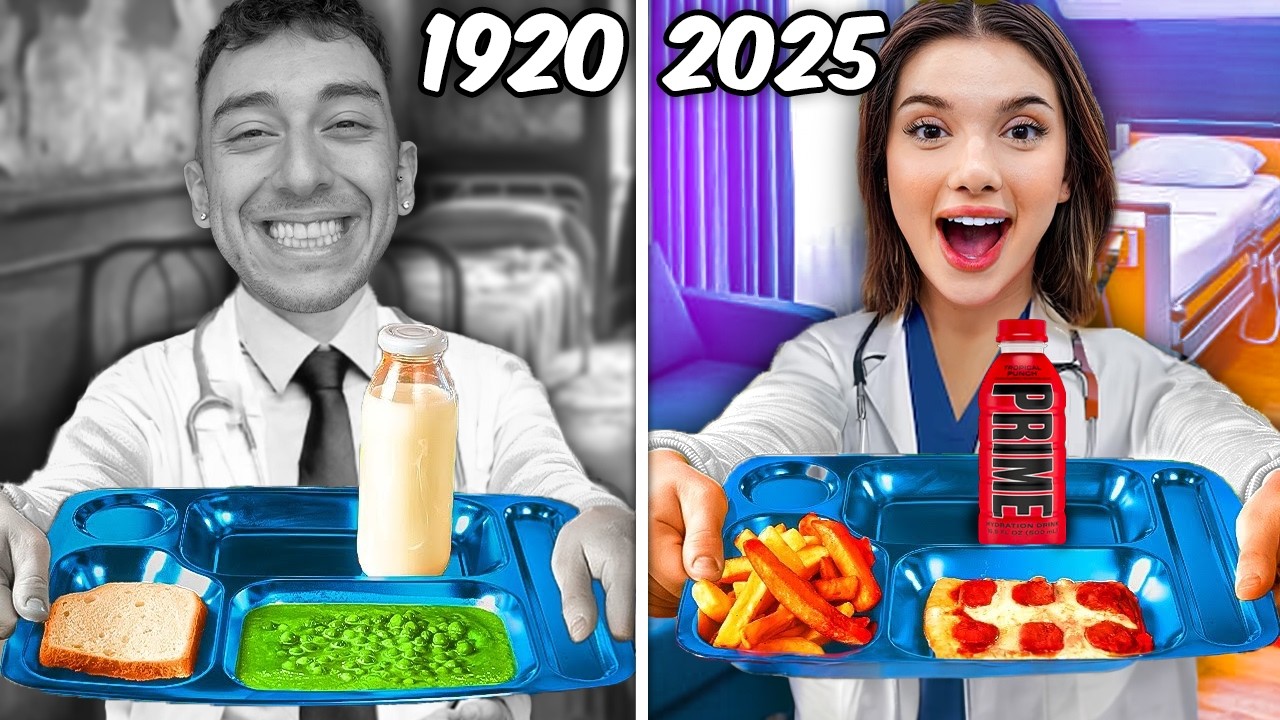 100 YILLIK HASTANE YEMEKLERİNİ DENEDİK !! | Sıla D&uuml;ndar | Feride &Ouml;zdin&ccedil;