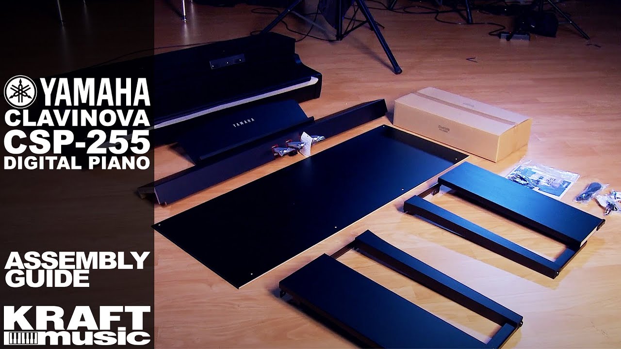 Yamaha Clavinova CSP-255 - Assembly Guide