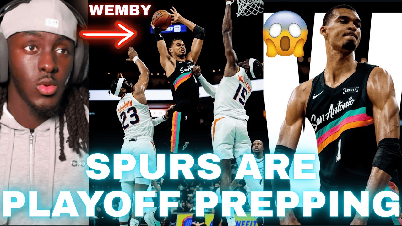 SPURS ARE RED HOT.. Spurs Vs Suns Highlights Reaction