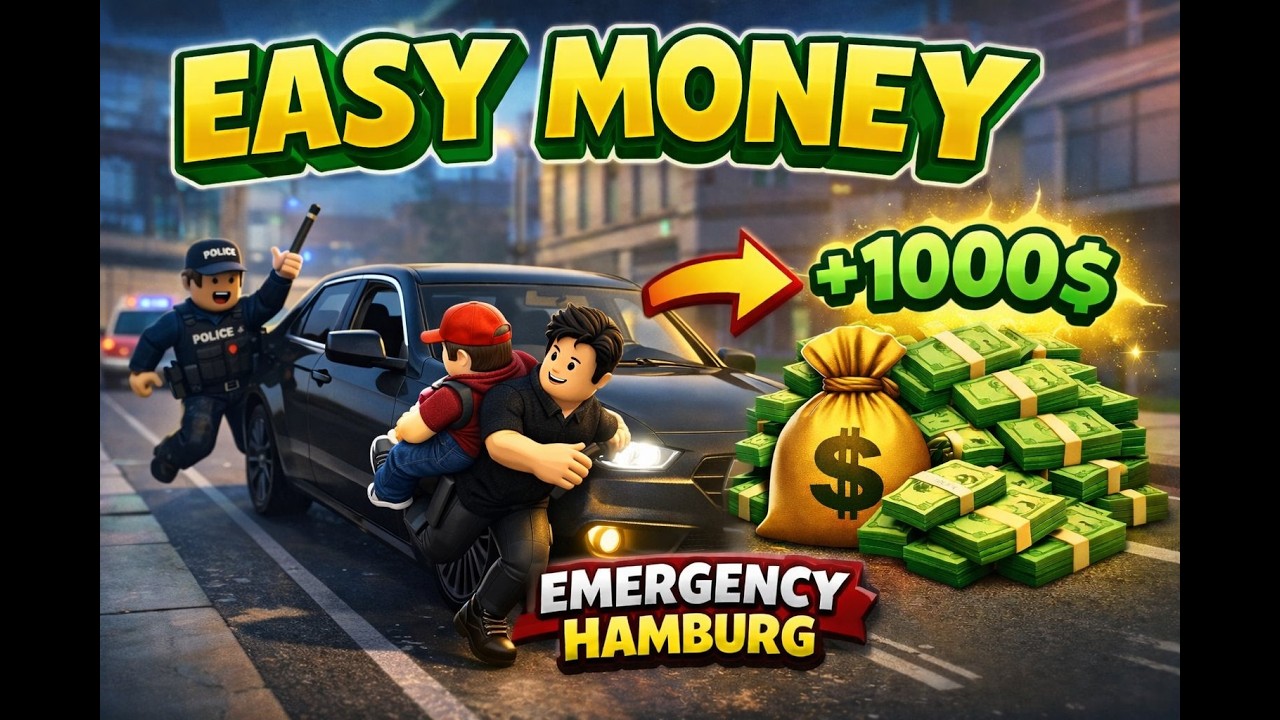 Roblox Emergency Hamburg: Aaj Kitna Paisa Kamaaya? 💵