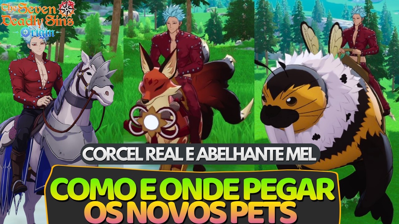 GET THE NEW PETS! HOW TO GET THE 2 NEW PETS ROYAL STEED AND HONEY BEE! - 7ds:Origin