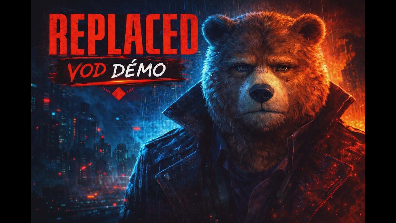 REPLACED — IA piégée dans un corps humain, dystopie cyberpunk 80s | (VOD FR)