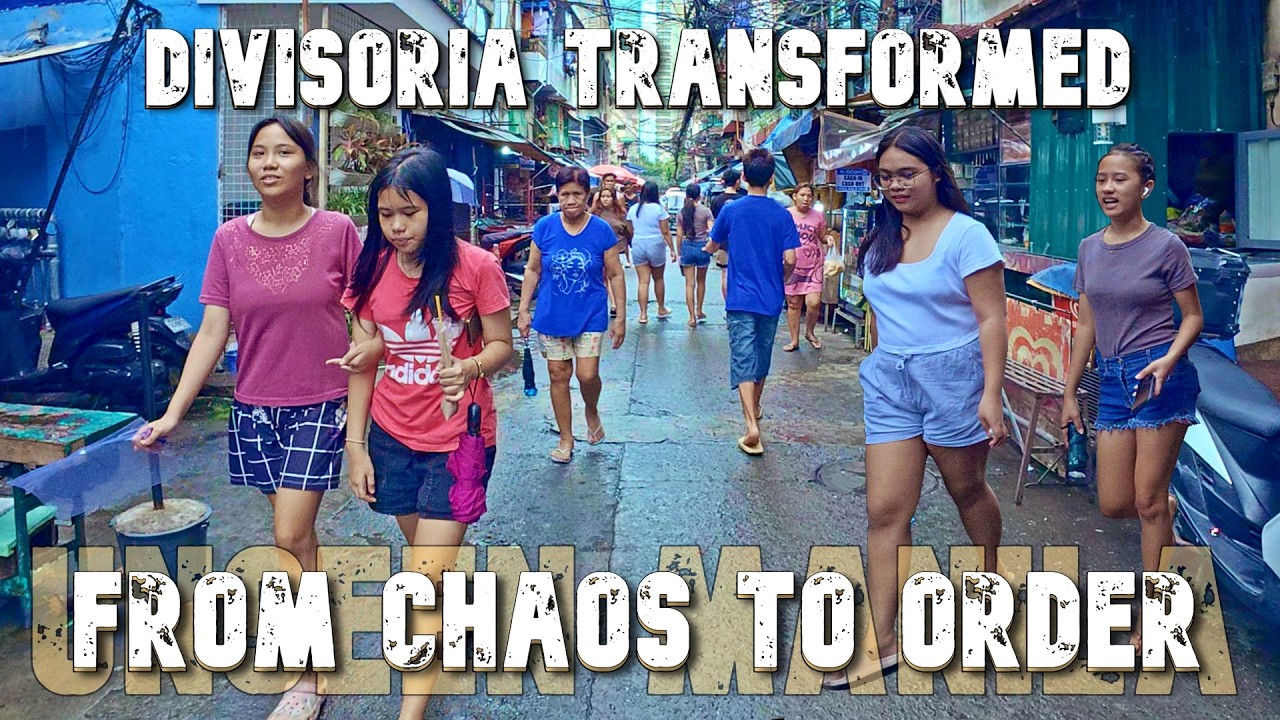 Divisoria Reframed — From Crowded Rush to Quiet Order in Manila’s Ever-Changing Market | [4K] 🇵🇭