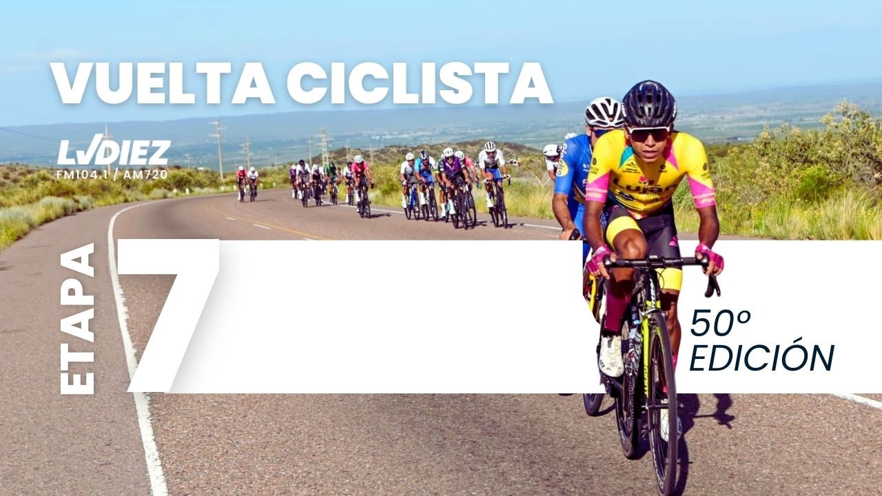 #LVDIEZ - JUEVES 19/02  | 50° Vuelta Ciclista de Mendoza ⭕ JUNTOS EN EL AIRE ⭕