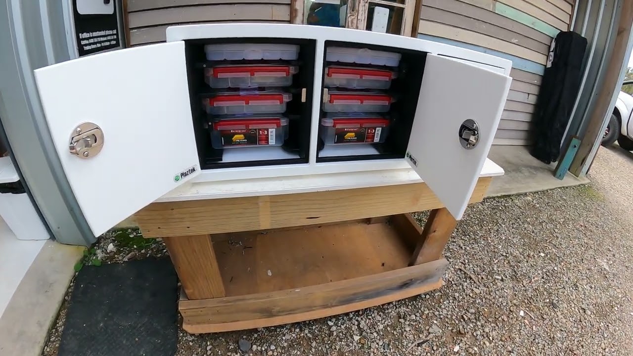 Plaztek boat seat box with storage