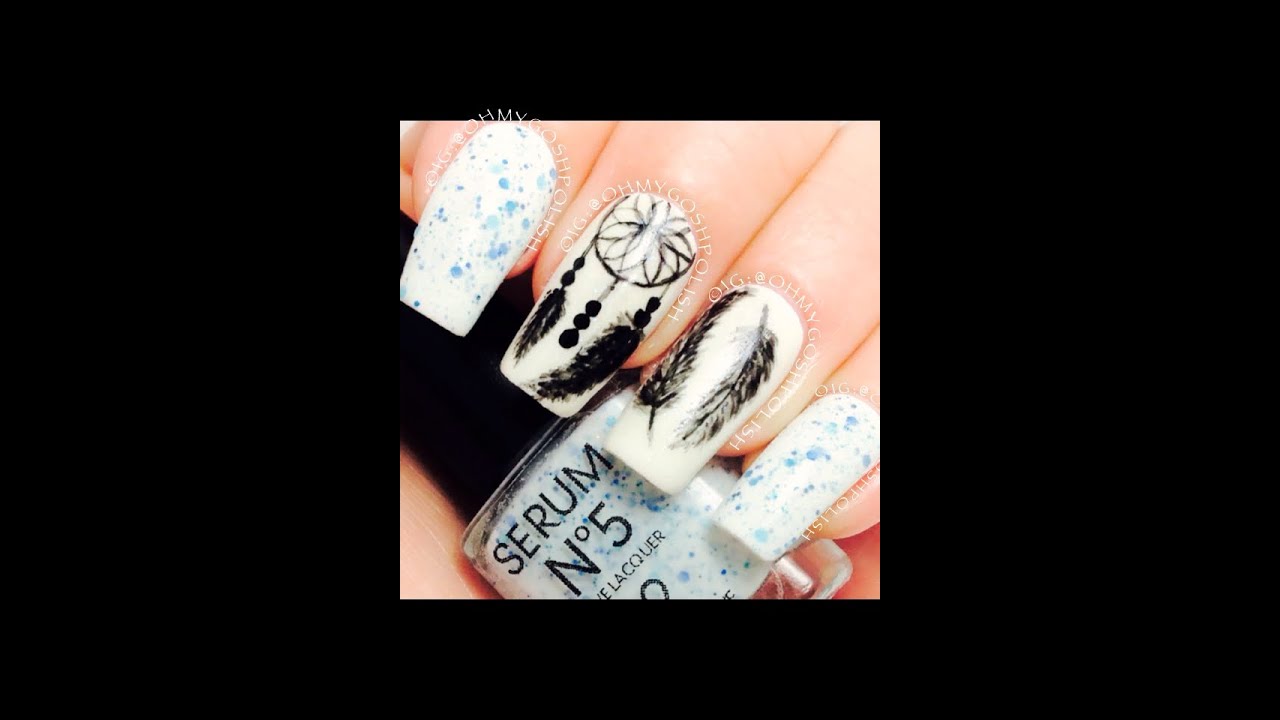 Dream Catcher Nail art