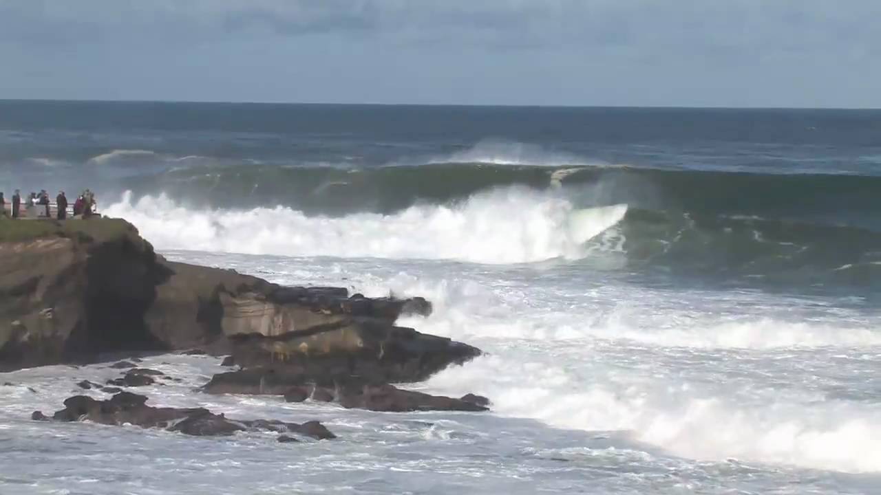Big Wave Surfing at La Jolla Cove