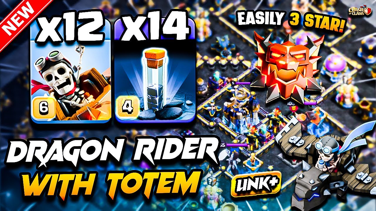 Best TH18 Attack Strategy With DRAGON RIDER 2026 | Th18 DRAGON RIDER Attack With TOTEM Town Hall 18