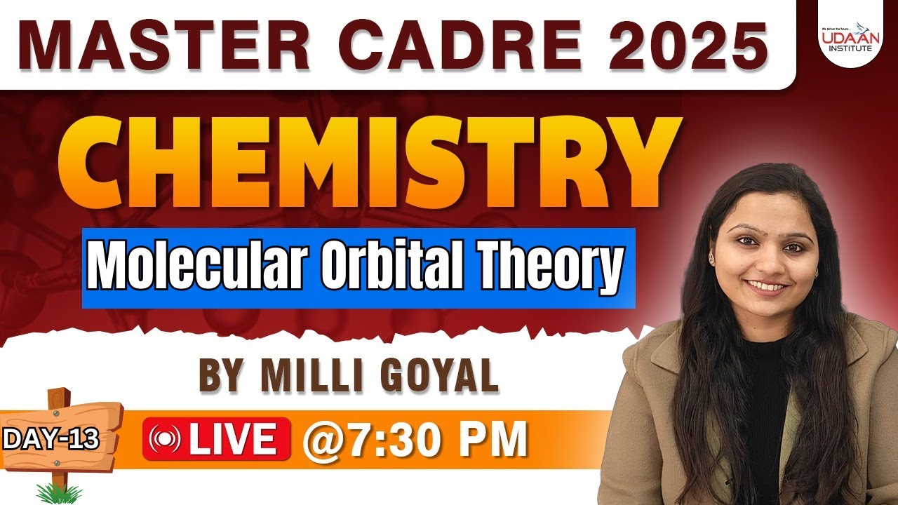 🛑 CHEMISTRY MASTER CADRE | DAY-13 |🎯 MASTER CADRE 2025 | BY MILLI GOYAL