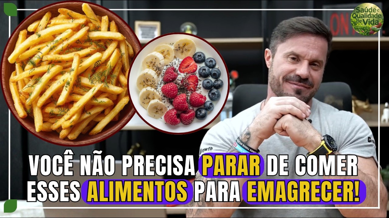 4 ALIMENTOS QUE AJUDAM A EMAGRECER! | Renato Cariani