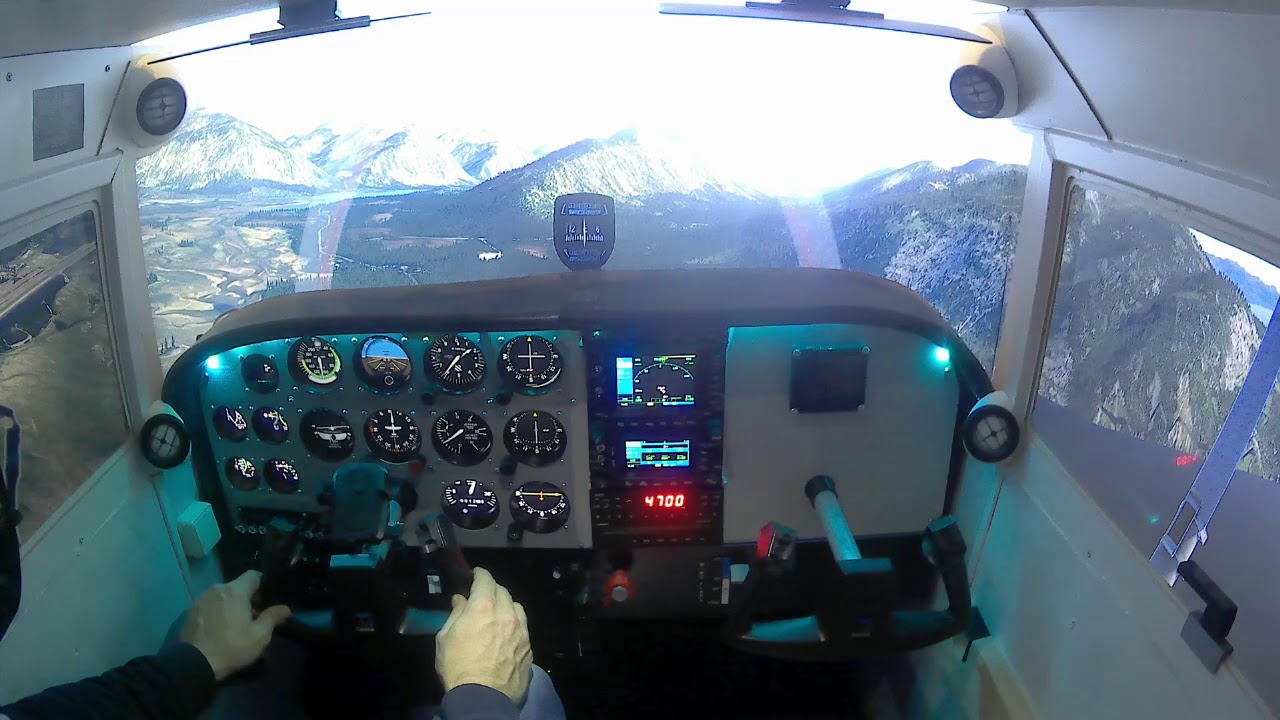 Cessna home cockpit - Homebuild flight simulator cockpit for X-plane