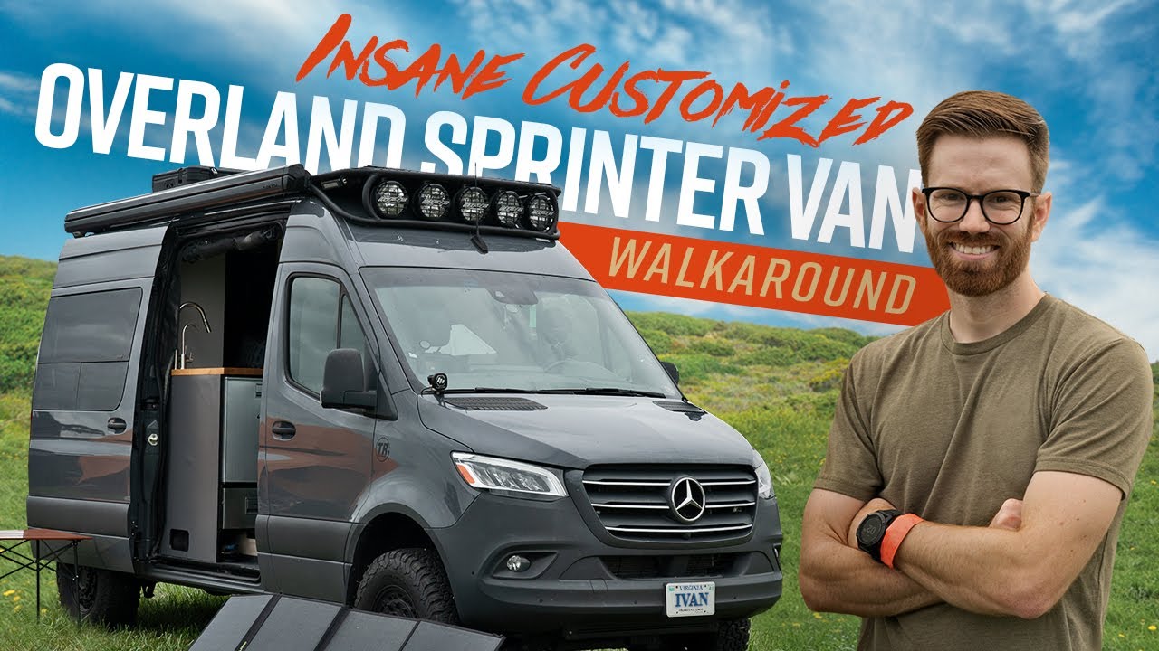 Insane Customized Camper Van Walkaround