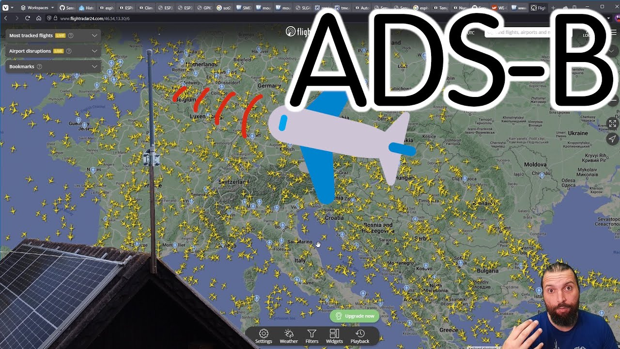 Flugradar Empfänger ✈️ Selber Flieger tracken!