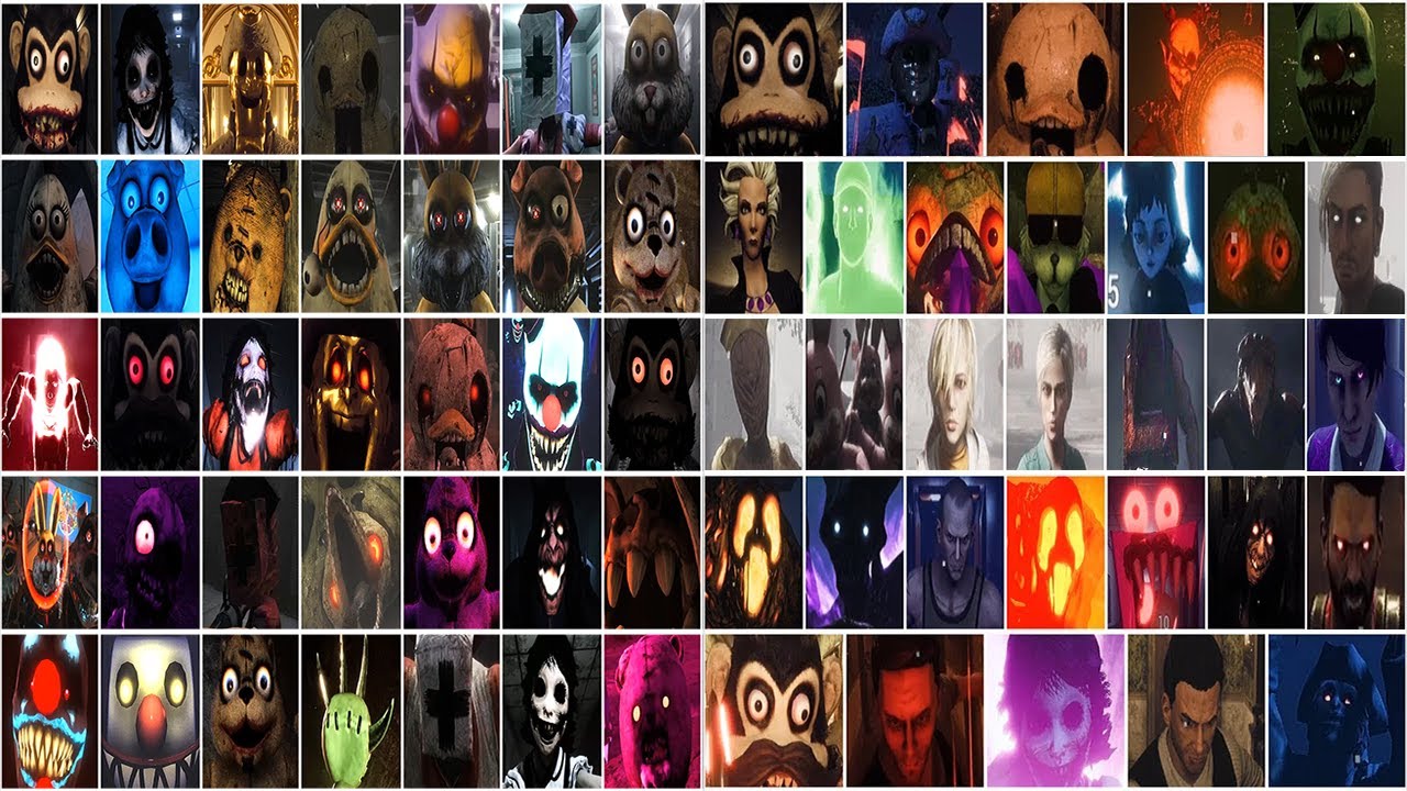 DARK DECEPTION VS MONSTER & MORTALS ALL JUMPSCARES