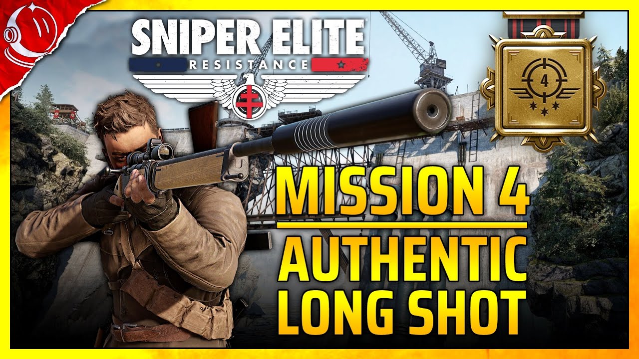 Mission 4 - Authentic Long Shot Medal - Sniper Elite: Resistance