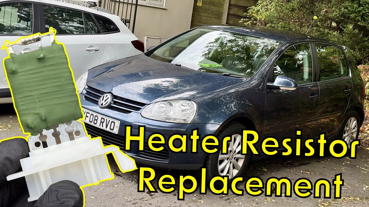 Замена резистора отопителя VW Golf MK5 / Ремонт вентилятора отопителя Golf MK6 своими руками