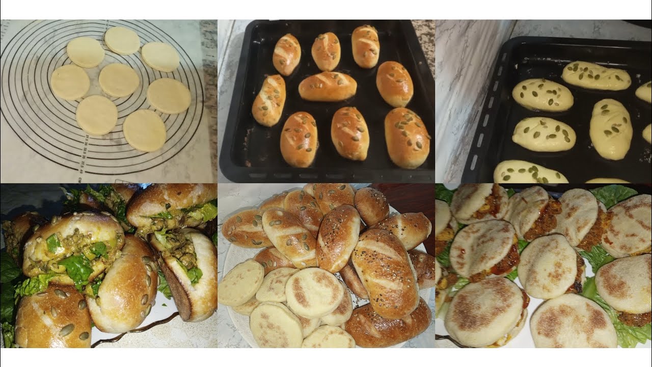 من العجين حتى التقديم: طريقة تحضير بطبوط وميني باغيت محشيين ولا أروع 😋 وصفة مجربة وناجحة🪄💯