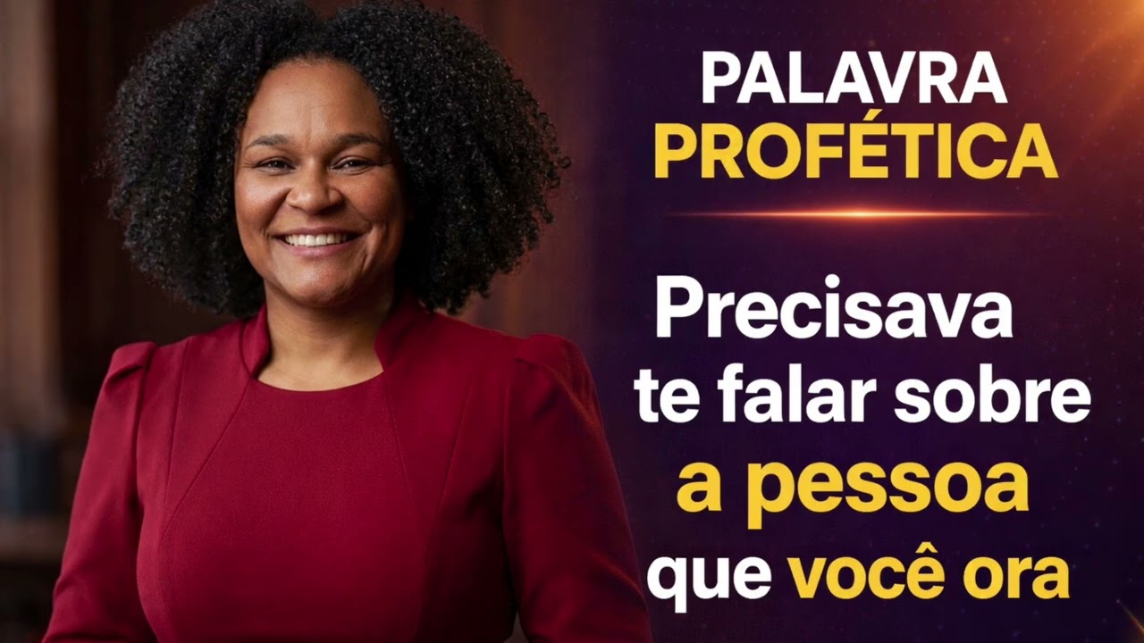NÃO DESISTA DE ORAR POR ELA |Palavra profética 