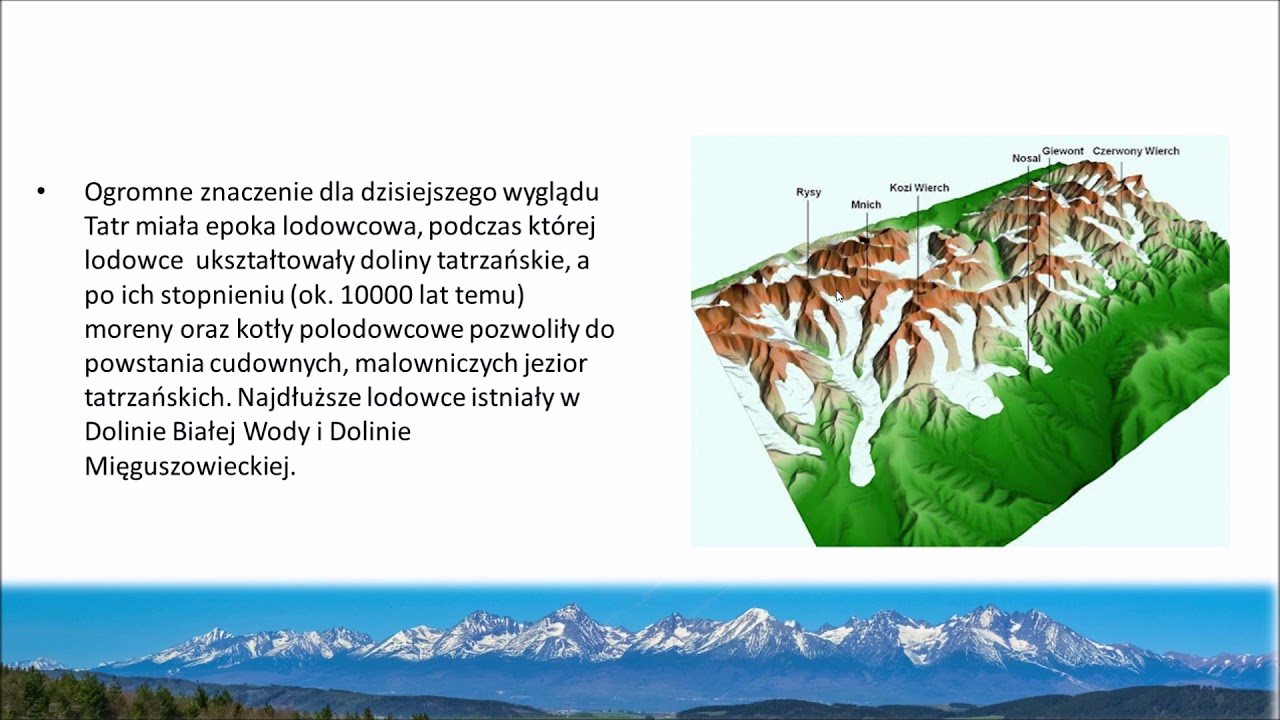 2.1 Zr&oacute;żnicowanie środowiska Tatr