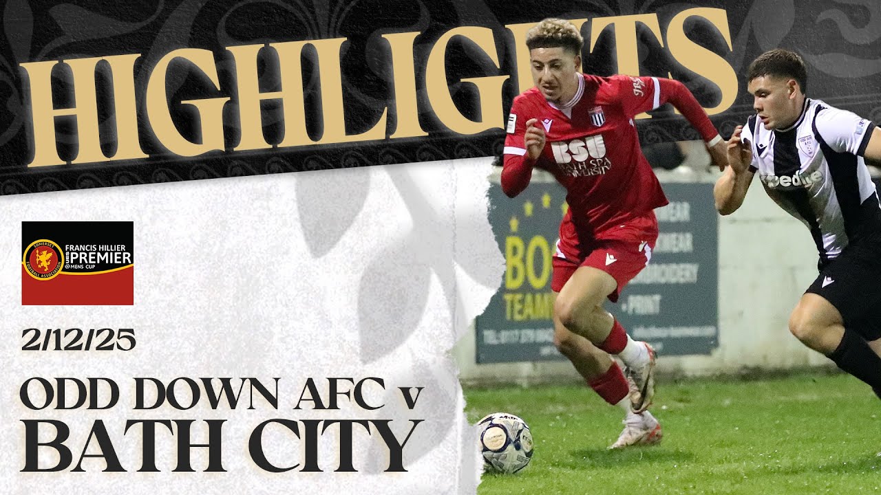 𝗛𝗜𝗚𝗛𝗟𝗜𝗚𝗛𝗧𝗦 | Odd Down AFC &mdash; Bath City | 2 декабря 2025 г. | Кубок Сомерсет Премьер, 2-й раунд