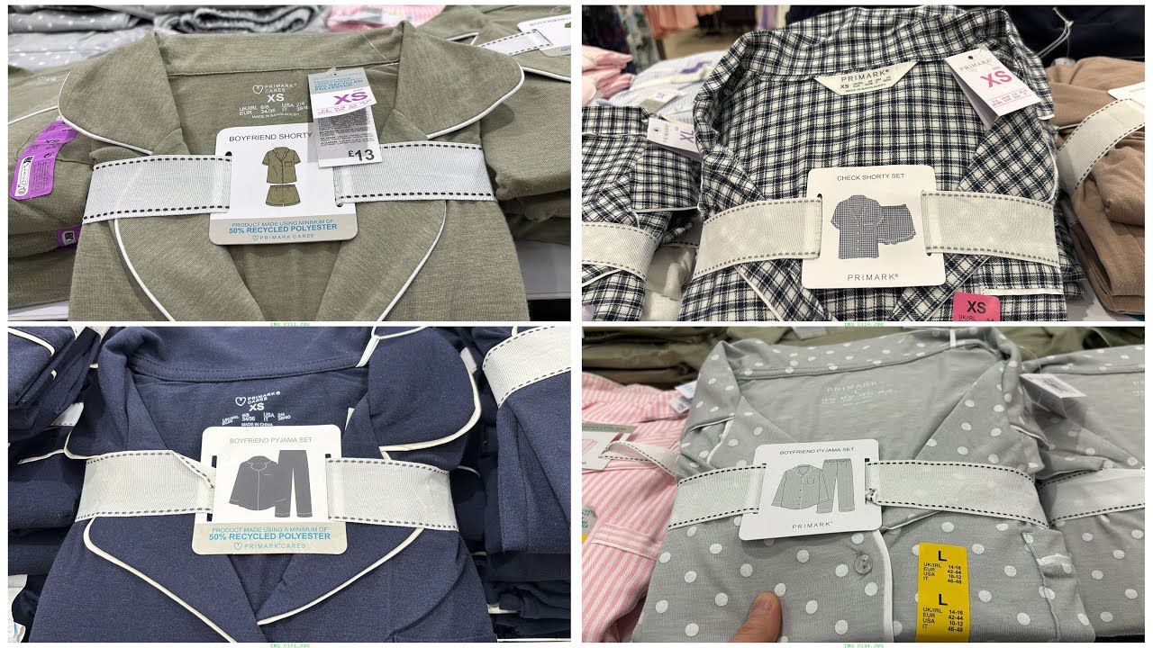 PRIMARK WOMEN'S PYJAMA & PJ SET NEW COLLECTION - February 2024