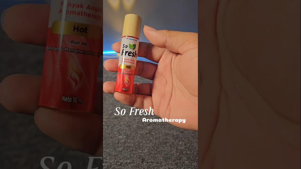 so fresh #sofresh #minyakangin #aromatherapy #aromaterapi #rollon #freshcare #minyakanginreshcare