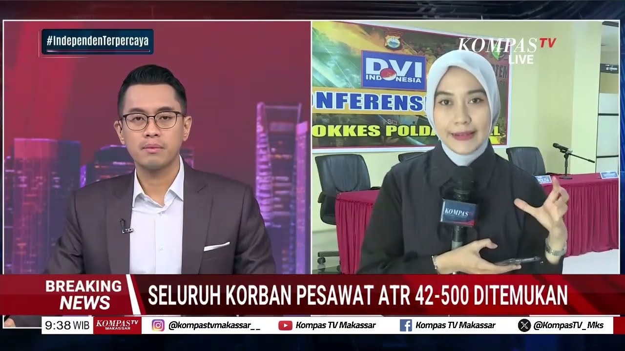 Hari Ini, Seluruh Korban Pesawat ATR 42-500 Jatuh Di Gunung Bulusaraung Ditemukan