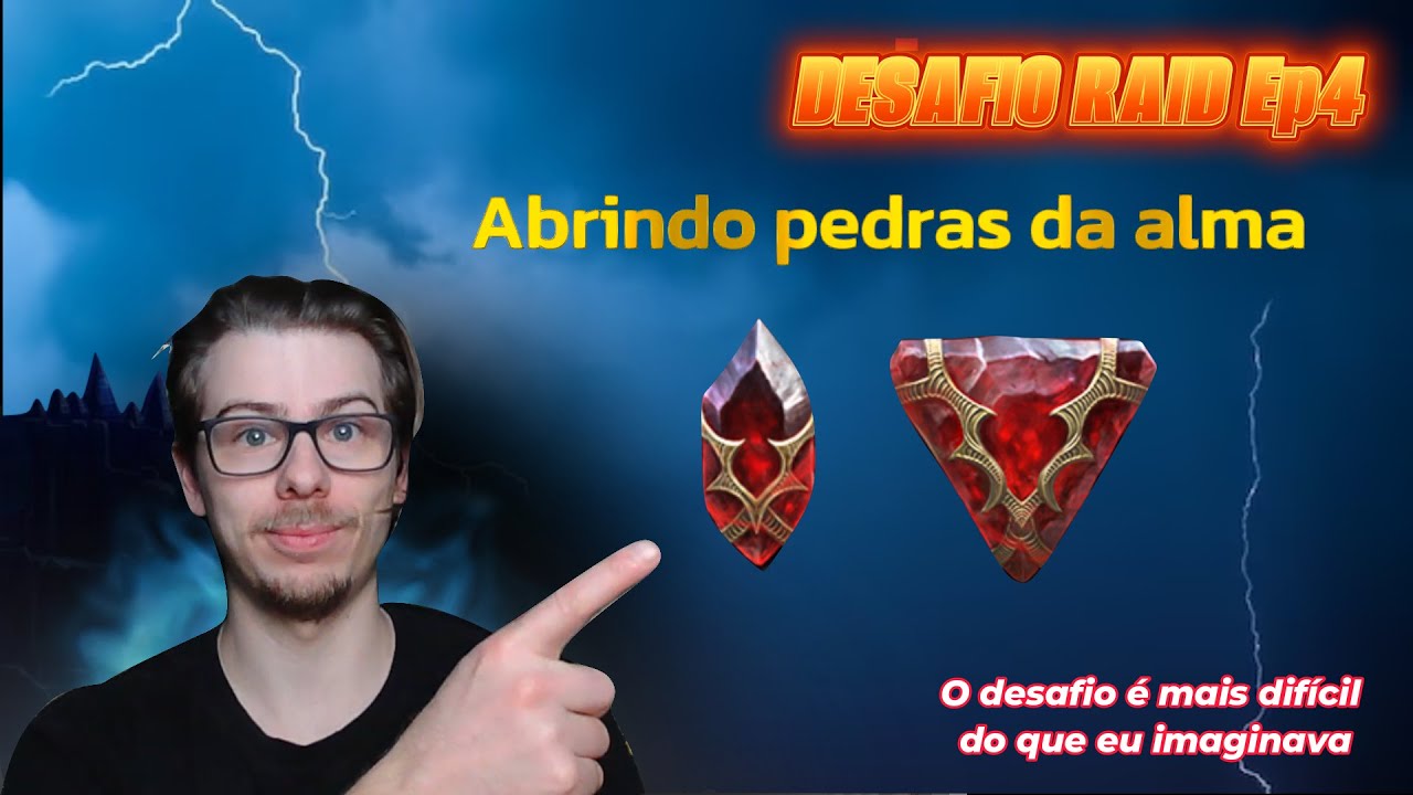 Abrindo pedras da alma: Desafio Raid #4