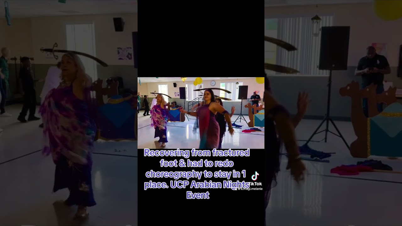 Sword Dance with Foot Fracture A MAGI Belly Dance