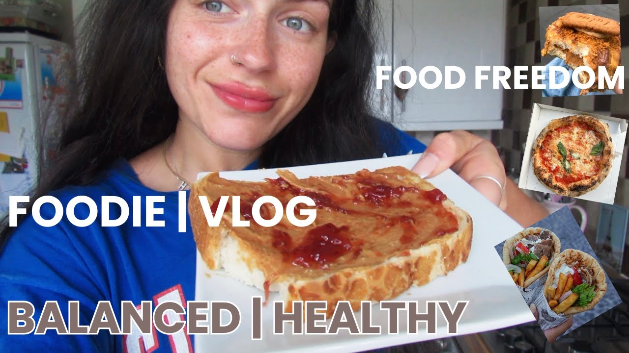 REALISTIC WHAT I EAT IN A DAY | Balanced + INTUITIVE EATING + FOOD FREEDOM